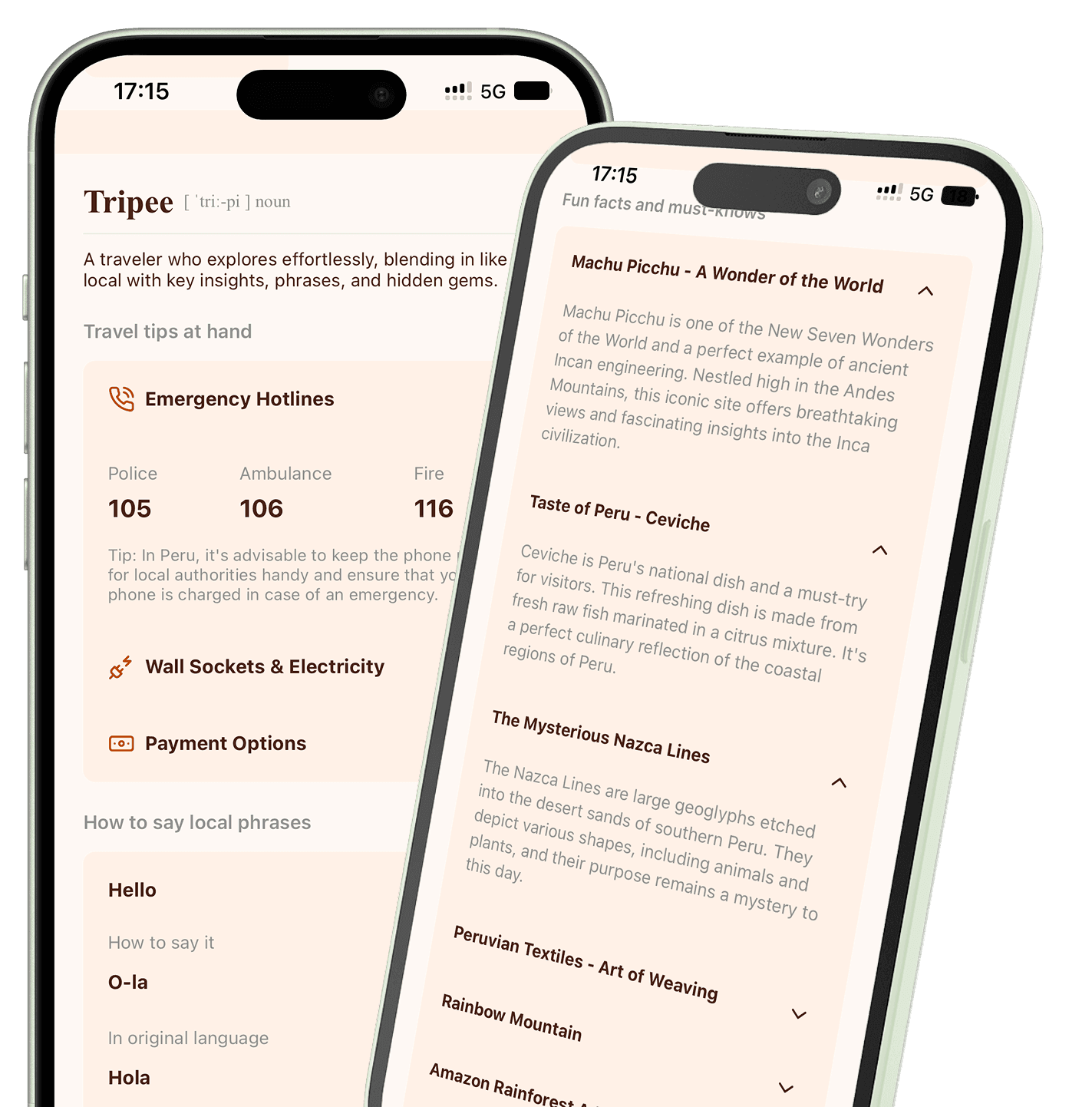 Tripee Features